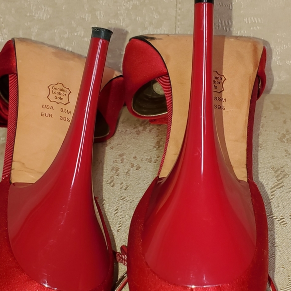 Satin heels - Picture 6 of 9